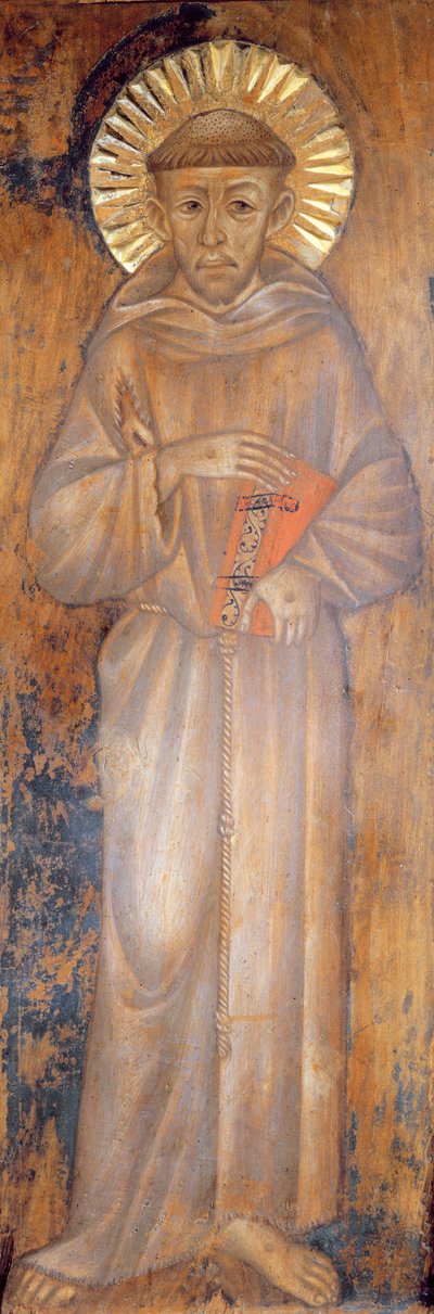 Portret van St. Franciscus door Giovanni Cimabue